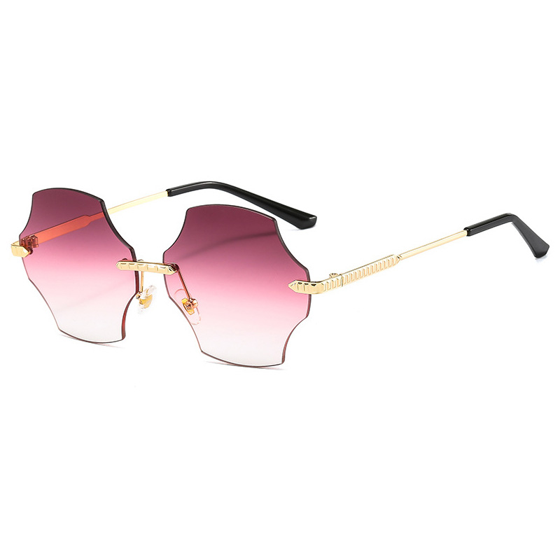 Custom Rimless Cool 2021 Sunglasses Manufacturer