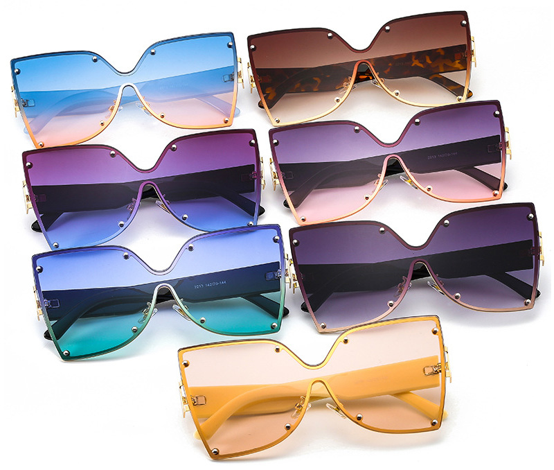 Colored Trendy Sunglasses 2213