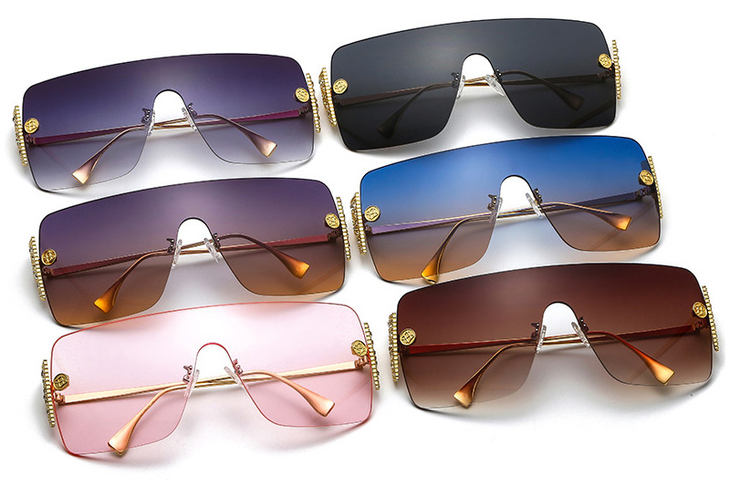Designer Rimless Sunglasses 2571AQ